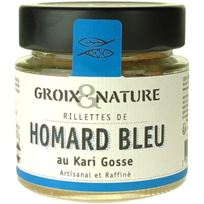 Rillettes de Homard Bleu au Kari Gosse, Groix & Nature